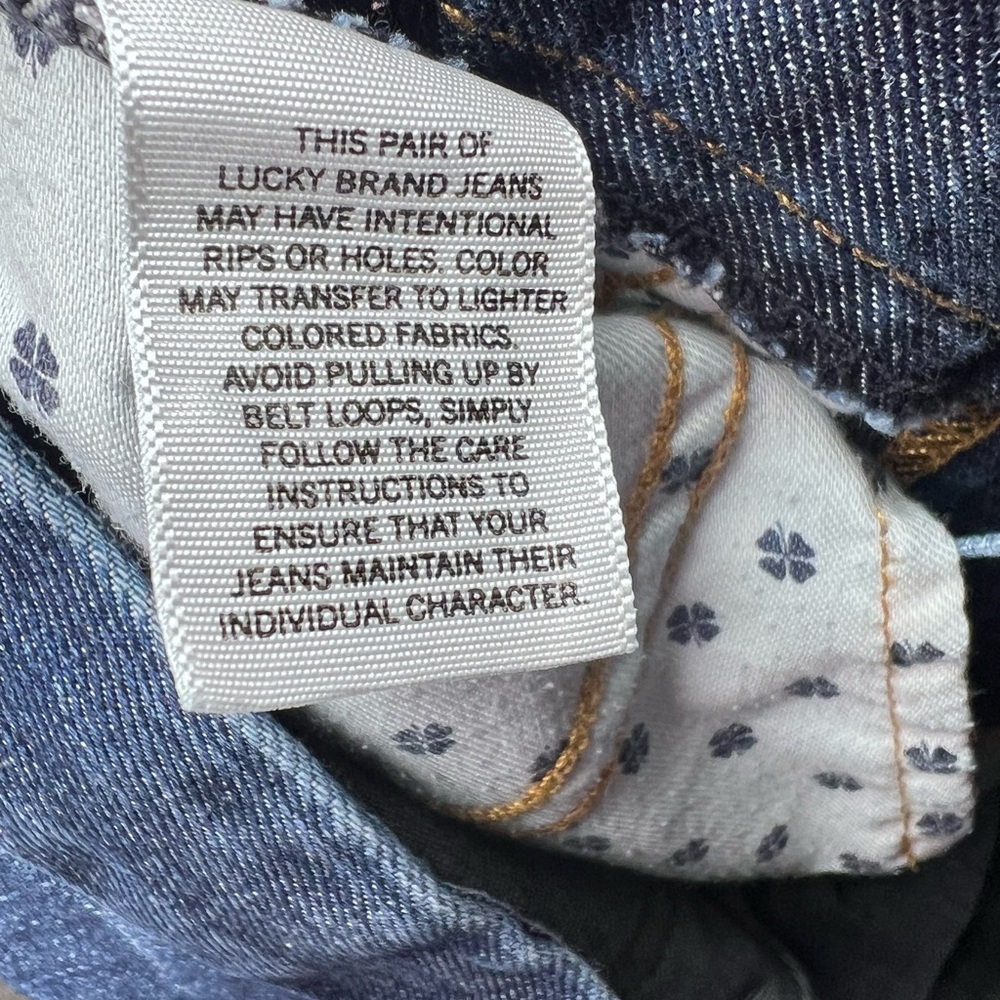 Lucky Brand Denim Jean Capris Womens Size 6/28 Sweet Jean Corp - Picture 7 of 9